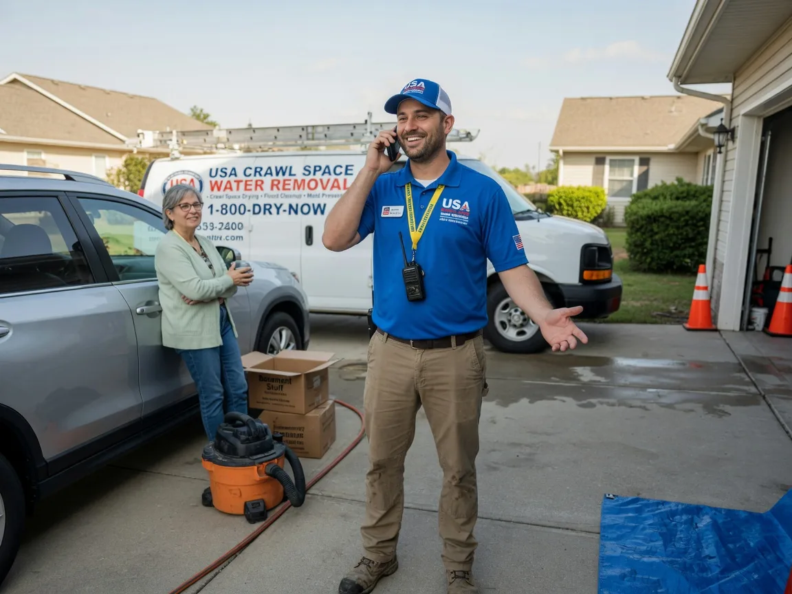 Crawl Space Water Removal Blanchester, OH FAQs